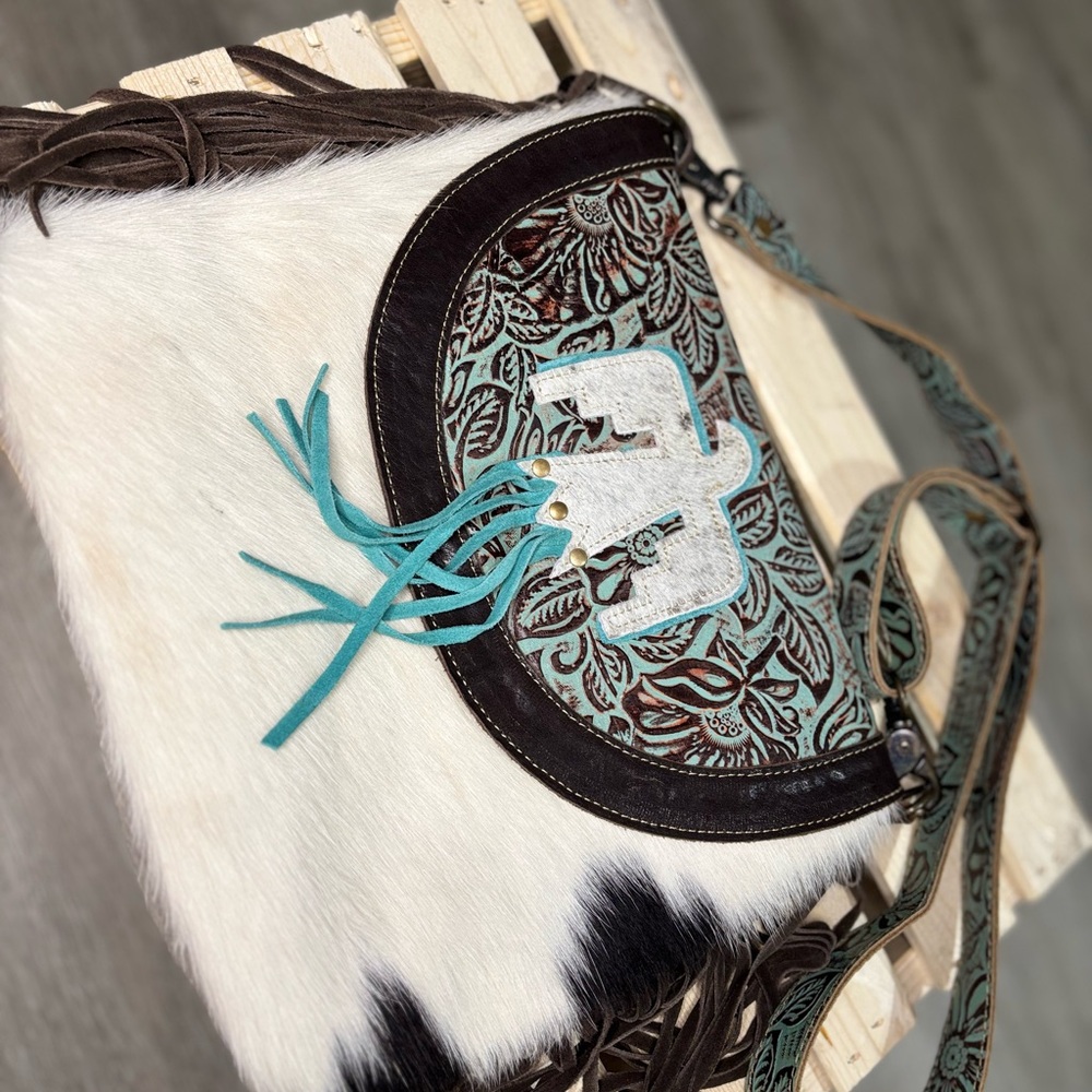 Western Fringe Leather Bag